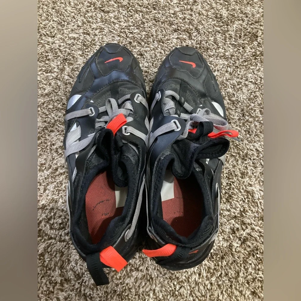 Nike Air Max Infinity Winter Anthracite Sneakers Men's Black & Red Shoes Size 8